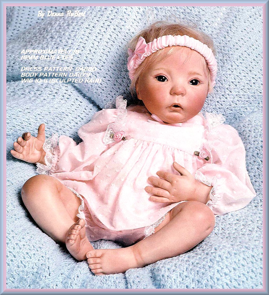 Drew Awake by Donna RuBert 18 Size Newborn